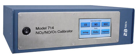 Model 714-NO，NO2，O3三氣體校準器